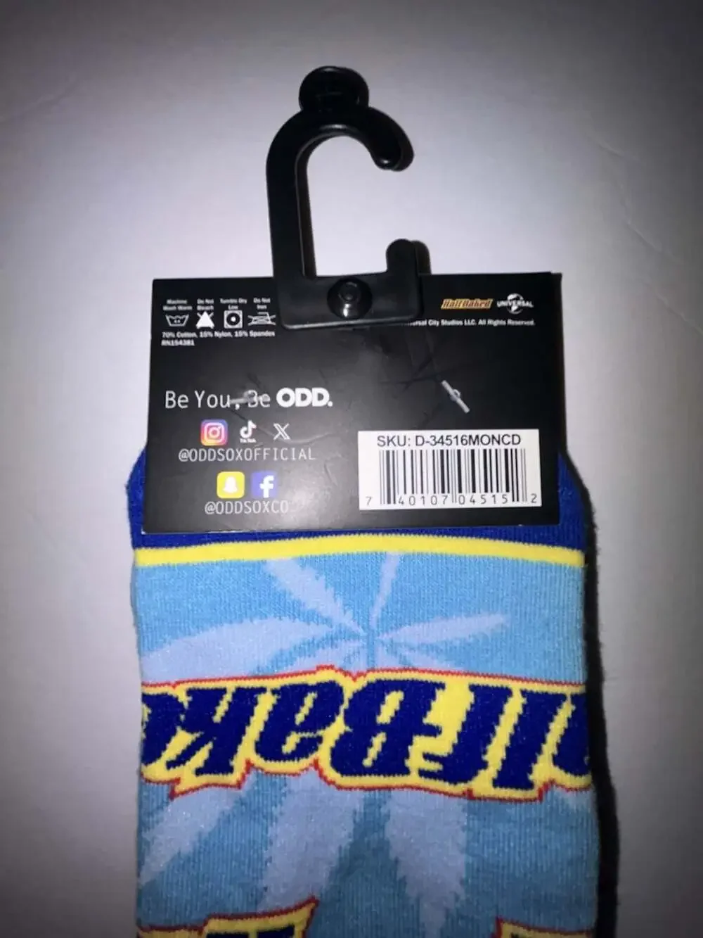 Odd Sox Half Baked Crew Socks